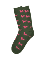 KRAWATTENDACKEL Socken-Set Hirsch + Dackel pink Dackel offen
