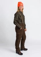 Pinewood Abisko 2.0 Hose Damen Suede Brown Detail 1