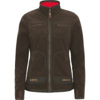 H&auml;rkila Kamko Wende-Fleecejacke Damen braun Vorderseite