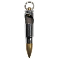MFH Anh&auml;nger-Patrone AK-47 mit Flaschen&ouml;ffner silber