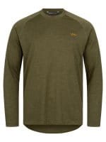 Blaser Tech Langarm Shirt 23 Herren dunkeloliv Vorderseite