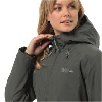 Jack Wolfskin Heidelstein Ins Jacke Damen Slate green Detail 4
