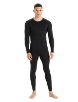 Icebreaker 200 Oasis Langarm Funktionsshirt Black Bild 3