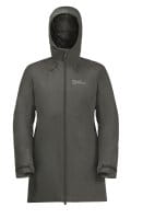 Jack Wolfskin Heidelstein Ins Jacke Damen Slate green R&uuml;ckseite