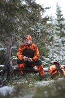 Pinewood Furudal Hunters Camou Fleece Jacke Strata Blaze/H.Green Imagebild 1