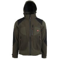 House of Hunting Marco Softshell Jacke mit Kapuze Vorderseite