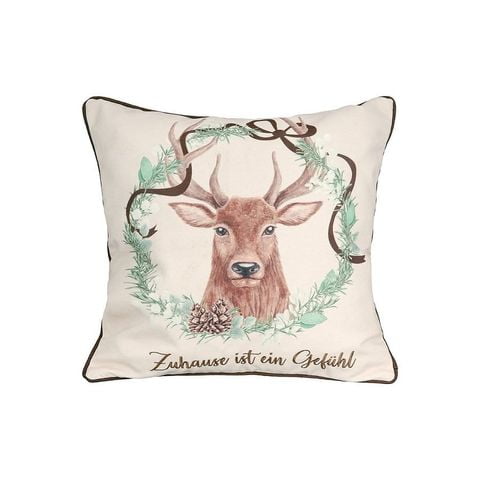 Gilde Kissen Hirschmotiv Zuhause ist ein Gefühl kaufen