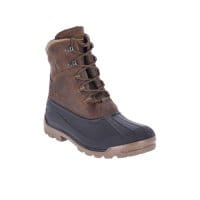 Meindl Cervinia Lady Winterstiefel braun seitlich vorne