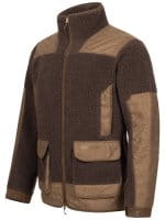 Blaser Sherpa Fleecejacke Herren dunkelbraun rechts