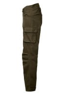 Hubertus OS 50 Zillertal Jagdhose Oliv / Braun links