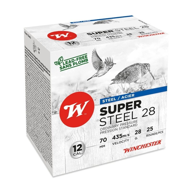 Winchester Super Steel 28 g Kal .12/70 - 25 Stk.