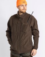 Pinewood Furudal Reversible Camou Fleece Jacke H.Brown Detail 1