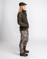 Pinewood Smaland Forest Fleece Jacke Damen H.Green Detail 2
