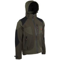 House of Hunting Marco Softshell Jacke mit Kapuze seitlich