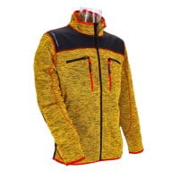 Veste Protos Inuit de Pfanner pour hommes en jaune dor&eacute; m&eacute;lang&eacute;
