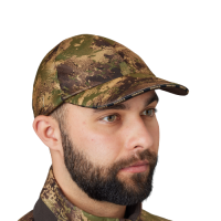 H&auml;rkila Deer Stalker Camo HWS Kappe Kopf Vorne