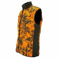 Carinthia G-Loft Ultra Loden Wendeweste orange seitlich