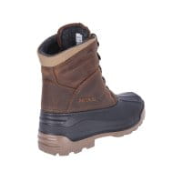 Meindl Cervinia Lady Winterstiefel braun seitlich hinten
