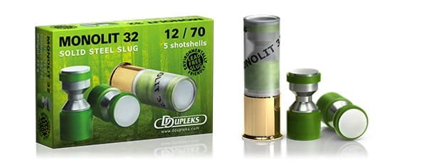 D Dupleks Monolit Slugs 32 Kal. 12/70 - 5 Stk. D Dupleks Monolit Slugs 32 Kal. 12/70 - 5 Stk.