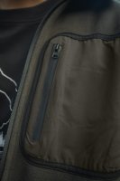 Seeland Rogue Solid Reversible Fleecejacke Grizzly Brown/Demitasse brown