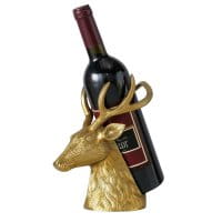 LivingActive Claudius Flaschentr&auml;ger Gold mit Flasche
