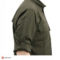 Chemise homme Deerhunter Reyburn Bamboo manche retroussable