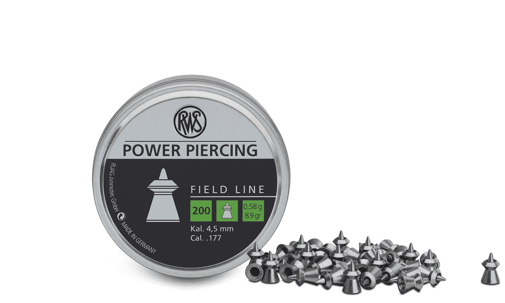 RWS FIELD-L Pow Pierc 4,5 mm 0,58g BLI 200er