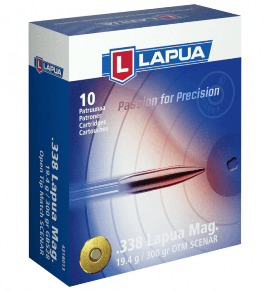 Lapua .338 LapuaMag Scenar 300 gr. Ansicht Lapua .338 LapuaMag Scenar 300 gr. Ansicht
