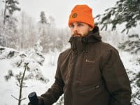 Pinewood Furudal Caribou Hunt Extreme Jacke Suede Brown/D.Olive Anwendung