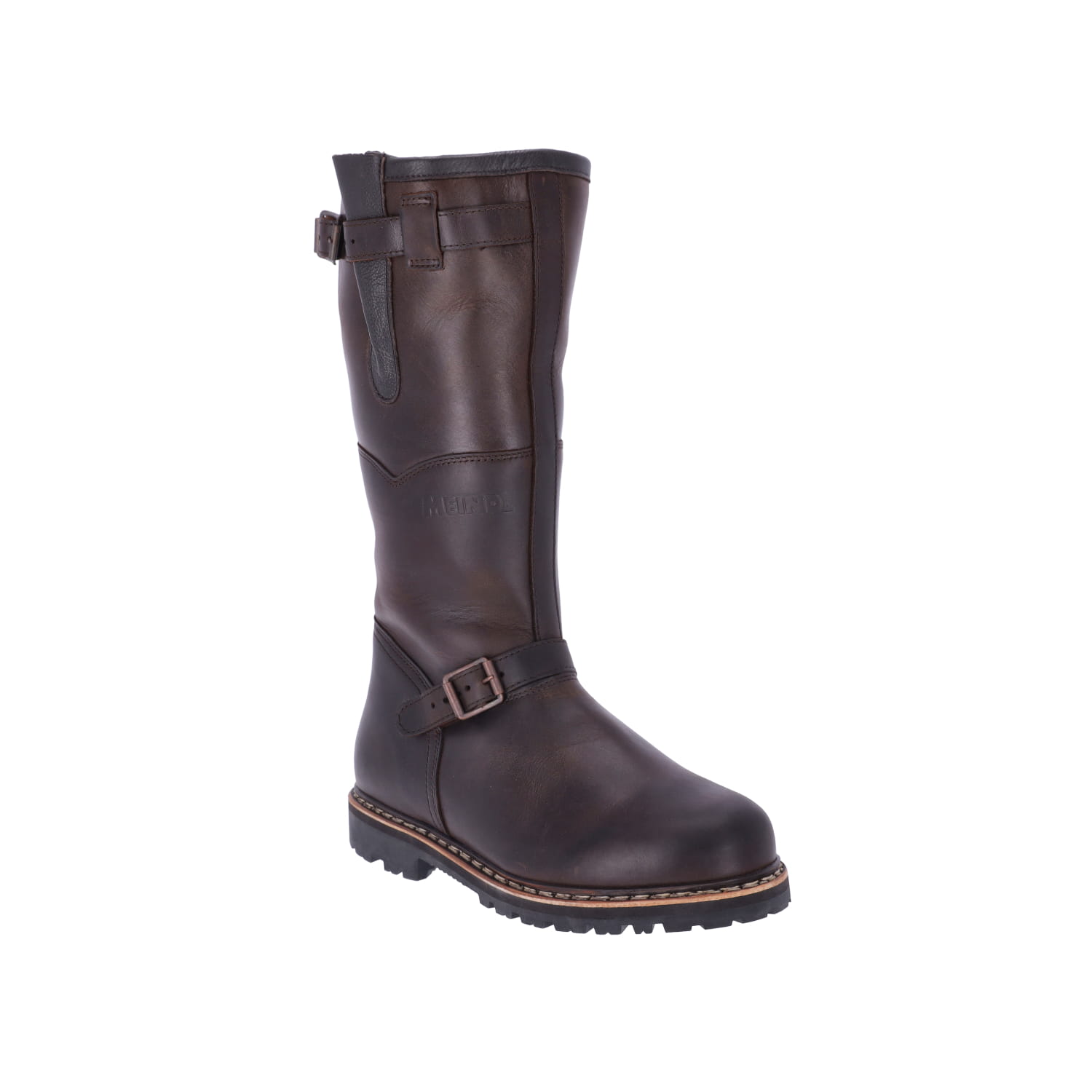 Meindl Bottes de trekking et de randonnée pour homme, marron foncé, 41.5 EU