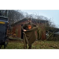 H&auml;rkila Kamko Fleecejacke Dark antique bronze/Willow green