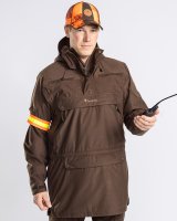 Pinewood Furudal Hunters 2L Smock Jacke Suede Brown Detail 5