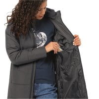 Jack Wolfskin Deutzer Coat Wintermantel Damen Phantom Detail 2