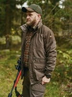 Pinewood Smaland Hunters Jacke Suede Brown Imagebild 2