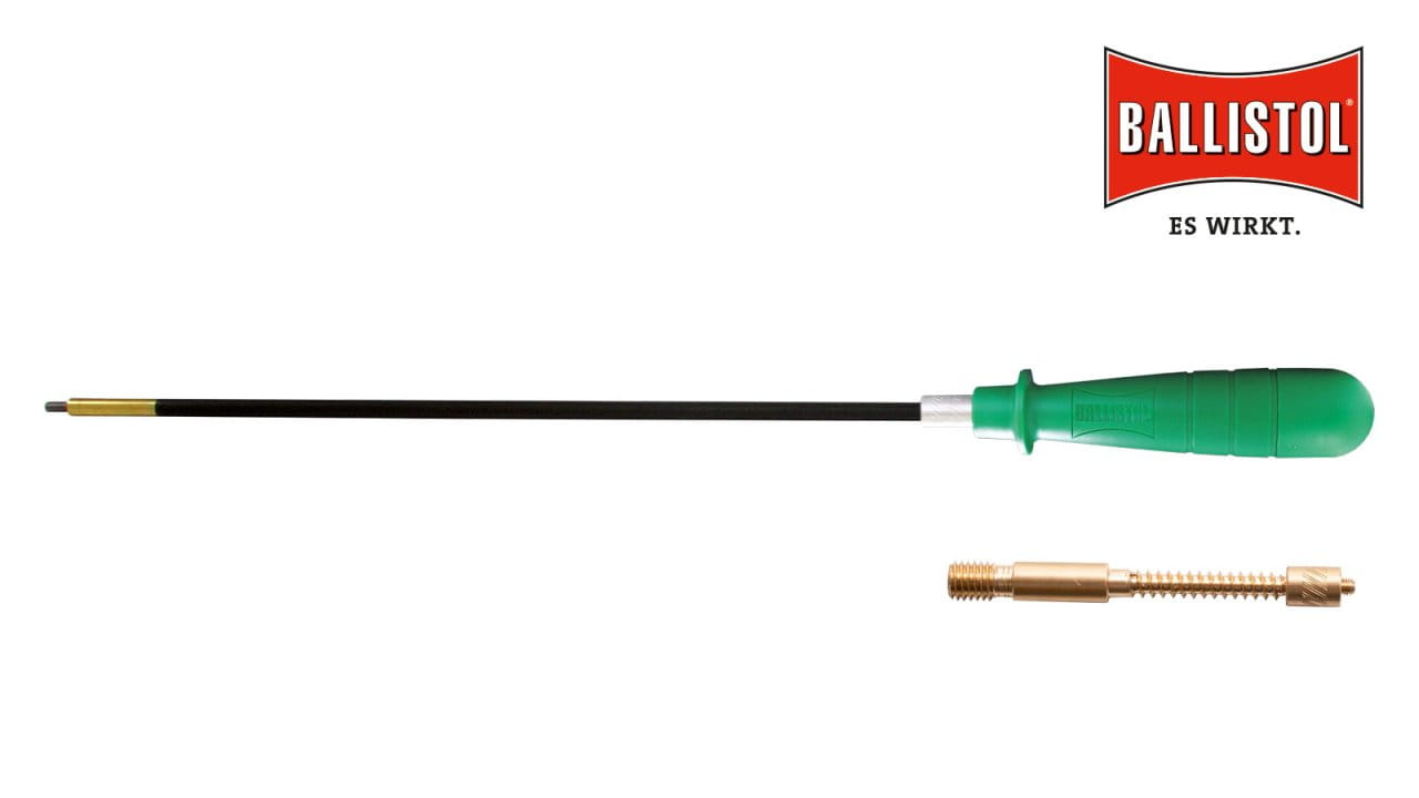 Ballistol Carbon-Putzstock kurz 23 cm mit Zubehör 5 mm