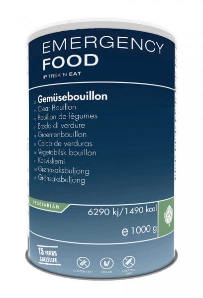 TREK'N EAT EMERGENCY FOOD Gemüsebouillon - 1000 g TREK'N EAT EMERGENCY FOOD Gemüsebouillon - 1000 g