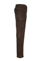 Hubertus Stiefel-Lederhose Dunkeloliv