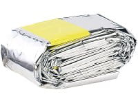 Semptec Survival-Set Schlafsack gefaltet