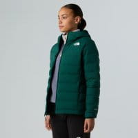 The North Face Abseil Stretch Down Hoodie Damen Hunter green