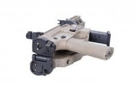 GSG Ares M4 45 Pistol - X Class Dark Earth Softair Gewehr zusammengeklappt