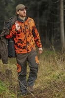 Blaser Hybrid Blaze 2 in 1 WP Jacke Portrait Wendeseite outdoor