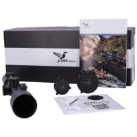DDoptics Nachtfalke V6 2,5-15x50 Gen3 A4N MRAD Zielfernrohr mit I Fiber LP