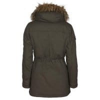Pinewood Finnveden Winter Parka Damen D.Olive R&uuml;ckseite 
