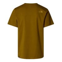 The North Face Easy T-shirt Moss Green/Amber Green R&uuml;ckseite