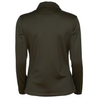 Pinewood Furudal Frazer Active Power Fleece Jacke Damen D.Mossgreen R&uuml;ckseite