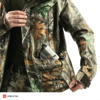 Deerhunter 5830 Muflon Light Jacke Camo Detailansicht Taschen