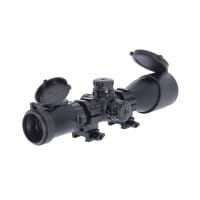 UTG Accushot Compact 3-12x44 Zielfernrohr seitlich hinten