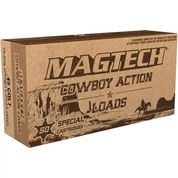 Magtech .45 Colt LFN 250gr. Blei-Flachkopf 45D Cowboy Action Magtech .45 Colt LFN 250gr. Blei-Flachkopf 45D Cowboy Action