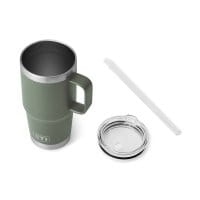 YETI Rambler 739 ml Stohhalmbecher Camp Green Details