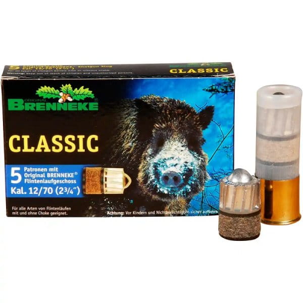 Brenneke Classic 12/70 490gr. Brenneke Classic 12/70 490gr.